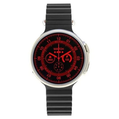Ultra Evo Smart Watch 1.51" Wide Touch Screen - Black Strap